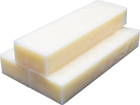 Blended Waxes, Inc. Microcrystalline Wax Block, Sculpting & Casting Wax, Ideal For Candle Making And Everyday Use, 1Lb, Pack Of 3