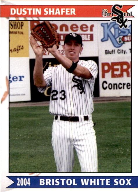 2004 Bristol White Sox Grandstand 27 Dustin Shafer Ashland Kentucky KY Card. Grandstand. Trading Card Singles.
