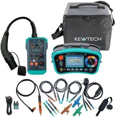 Kewtech KT66EV KT66DL EV-EVSE KIT Multifunction Tester Plus EVCA