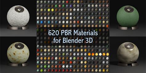 PBR Textures For Blender 3D