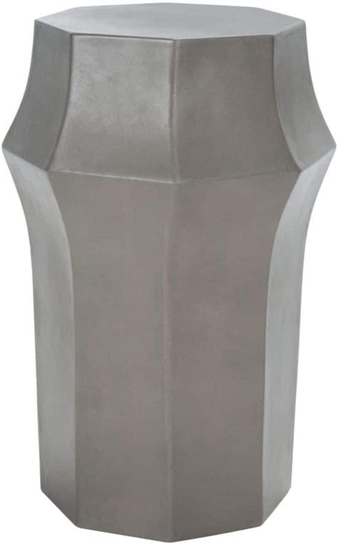 Klaudia Octagon Concrete Outdoor Side Table