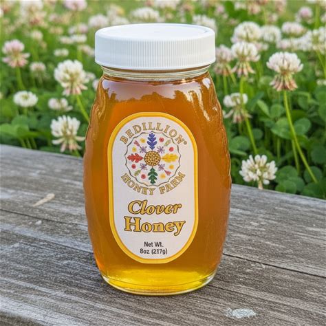 8 Oz. Clover Honey