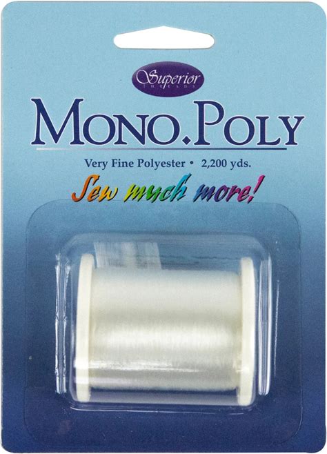 Monopoly Invisible Polyester Thread .004mm 2200Yds