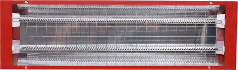 Knwigoe Infrared Paint Curing Light 110V 2000W Infrared Lamp Adjustable Powder Coating Kit Spray Baking Infrared Heating Lights For Automotive Furnit