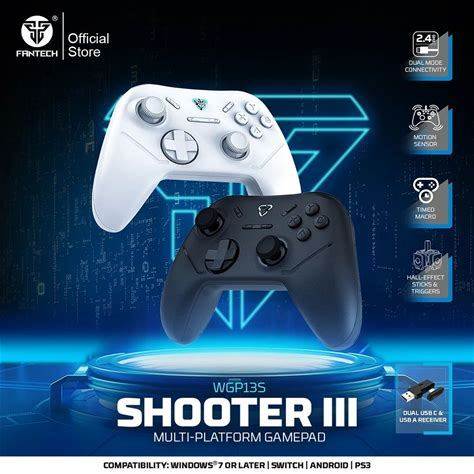 FANTECH SHOOTER III WGP13S Gamepad Wireless Gaming Controller Hall-Effect Triggers And Joystick