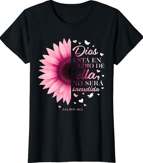 Christian Gifts Women Spanish Religious Gift Verse Espanol T-Shirt