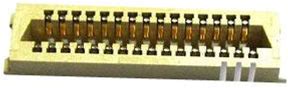 Amphenol Communications Solutions 91930-21121LF Pcb Stacking Connector, Rcpt, 21Pos, 1mm | Mezzanine / Array Connectors | Copper