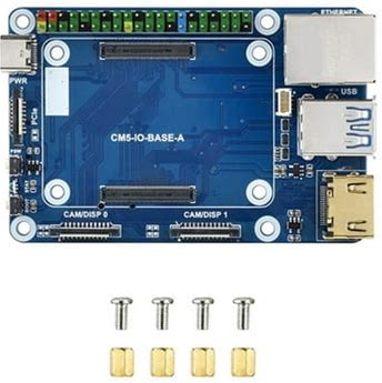 Compute Module 5 Mini Expansion Board For Rpi Education And Home Automation Projects With 40P Gpio Support