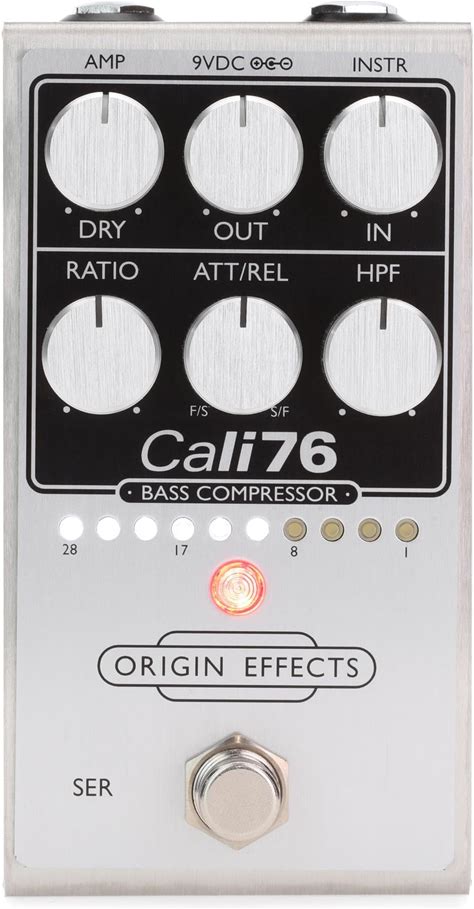 Origin Effects Cali76 Bass Compressor Pedal