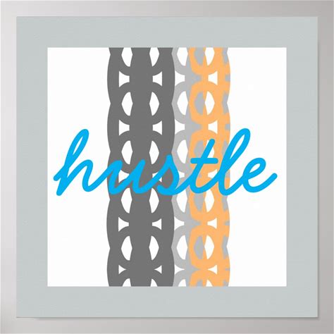 Poster Abstract Graphic Art Design With Text