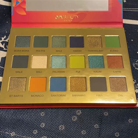 Opvbeauty Makeup | Tropical Dreams Eyeshadow Palette | Color: Red | Size: Os