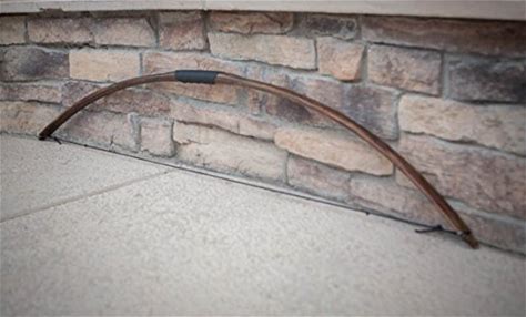 Cosplay Functional Long Bow, Made Of PVC Pipe, Hunting Bow With Deluxe Finish, 20-25Lbs Draw-Weight (Purple Wood)