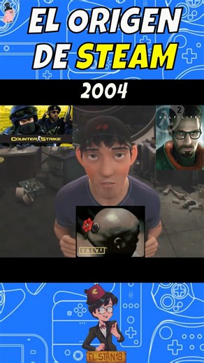 El origen de Steam😯😯🎮🎮 #steam #valve #pcgaming #pc #pcgamer #memes #parody #videojuegos