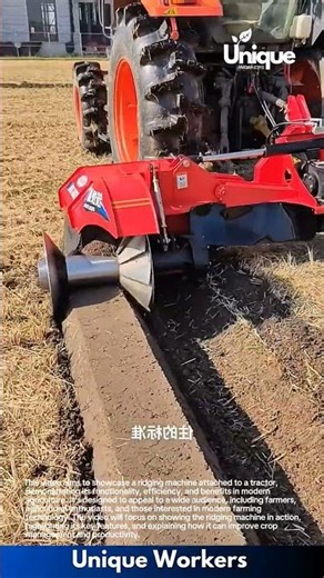 Tractor Trench Digging Machine: Powerful Attachment Cuts Perfect Soil Channel