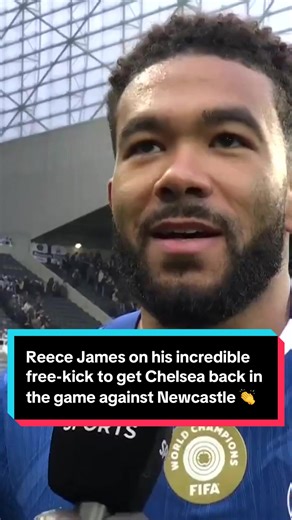 Reece James' Stunning Free-Kick Against Newcastle