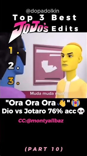Ranking the Best JoJo Edits PART 10