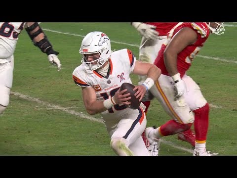 Bo-Ho-Ho! Nix delivers a TD scramble for the Broncos