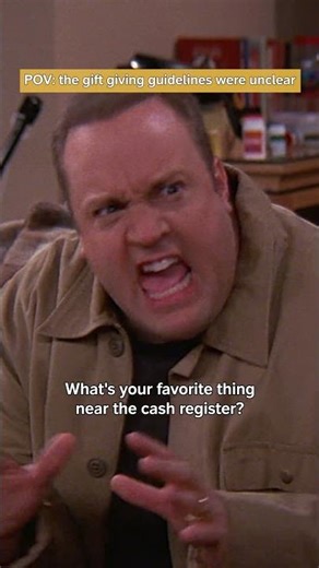 Gift giving can be a double-bluff. #TheKingOfQueens