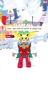 How To Get RICH With BUCKS AFK In Adopt Me! #adoptme #roblox #adoptmeshorts