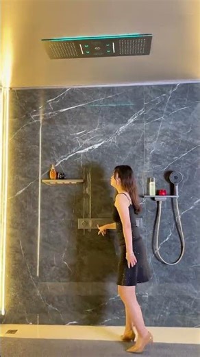 Luxury Rainfall LED Color-Changing Shower Set ( # 2350 )1️⃣ Product Link in Bio