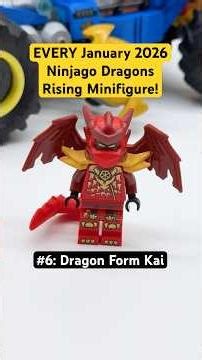 AWESOME 2026 Ninjago Dragons Rising Minifigures!