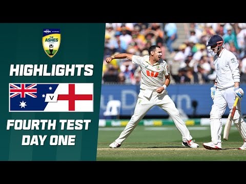 Australia v England 2025-26 | Fourth #Ashes Test | Day One