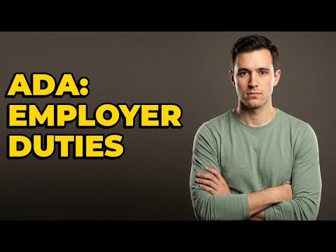 What Does the ADA Require From Employers?