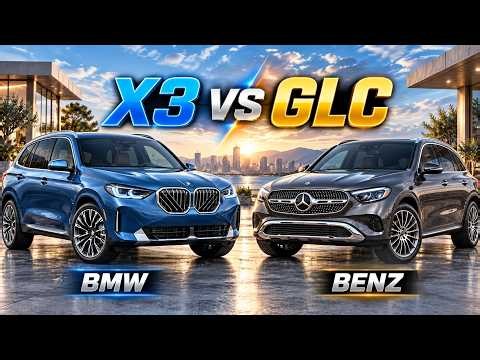 2026 BMW X3 vs Mercedes GLC — Almost Same Price, Very Different Luxury