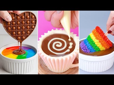 30+ Satisfying Chocolate Cake Decorating Recipe | So Yummy Rainbow Cake Tutorials