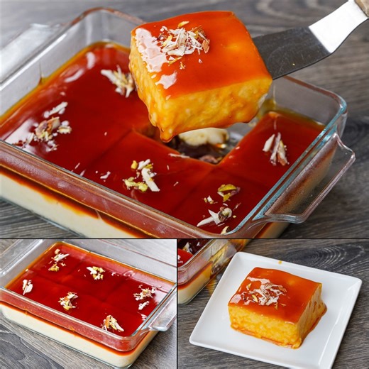 Best Milk Dessert Recipe I Ever Tasted | Homemade Caramel Milk Pudding Dessert Recipe | Milk Dessert | N'Oven Foods