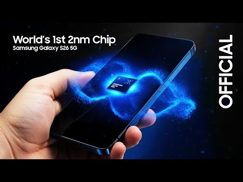 Galaxy S26 5G Official | Samsung Launched World's First 2nm Chip!
