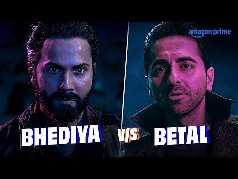 Bhediya vs Betal | Thamma | Varun Dhawan, Ayushmann Khurrana | Prime Video India #comedy #movie