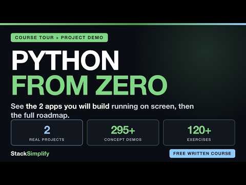 Python for Absolute Beginners - 2 Real Projects (2026)