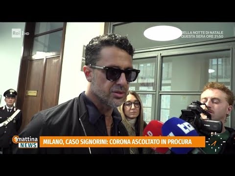 Milano, caso Signorini: Corona ascoltato in procura - 1mattina News 24/12/2025