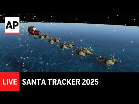 LIVE: Santa tracker 2025