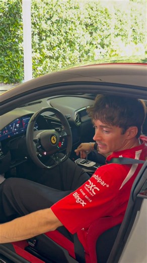 @charles_leclerc & @lewishamilton test the #Ferrari12CilindriManuale. Check the full video! #Ferrari
