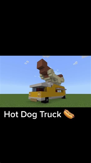 Hot Dog Truck Tutorial in Minecraft