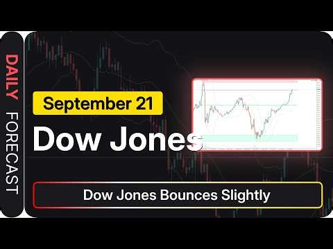 Dow Jones Price Forecast Today, Technical Analysis (September 21): Dow Jones Bounces Slightly