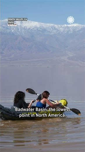 Death Valley's ancient lake has returned after record rainfall