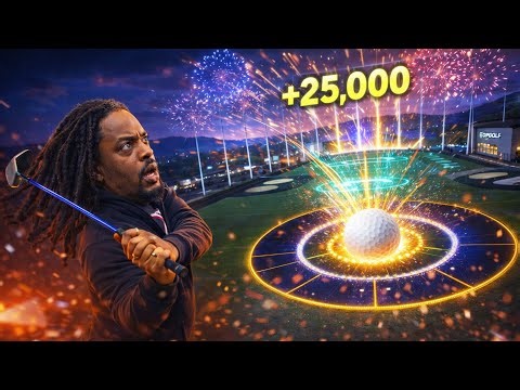 Mr.Brown Plays Top Golf For The First Time! ⛳️ #youtubelive #topgolf #mrbrownreacts