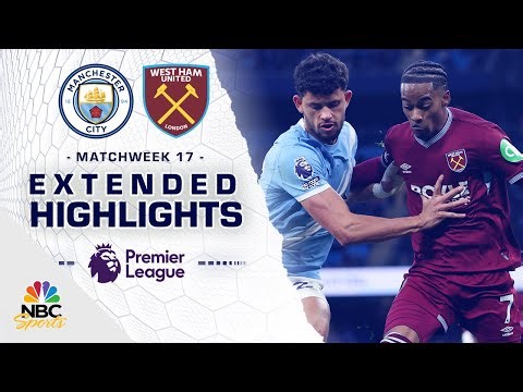 Manchester City v. West Ham | PREMIER LEAGUE HIGHLIGHTS | 12/20/2025 | NBC Sports