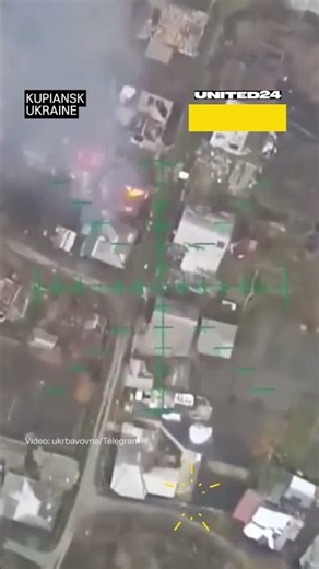 Ukrainian Bomber Drone Dropped Heavy Munition on Russian Soldiers #warinukraine #drone