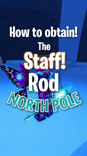 How to get North Pole rod in Fisch ! #fisch #roblox #fyp #tutorial #prospecting