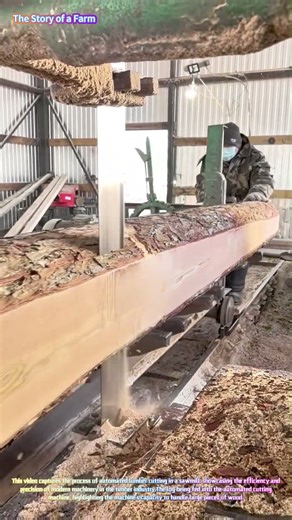 Automated Lumber Cutting: Efficiency in the Sawmill 🪚🏭
