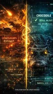 Why Crocodiles Never Evolved | Evolution’s Perfect Predator