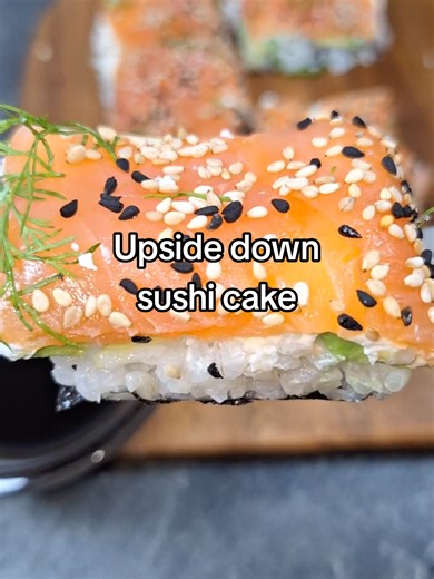 Delicious Upside Down Sushi Cake Recipe to Try Now