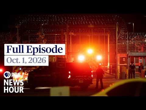 PBS News Hour live episode, Oct. 1, 2026