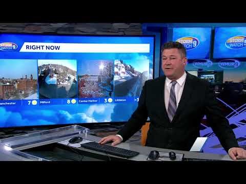 News 9+: Busy travel day ahead in NH; Tracking snow chances