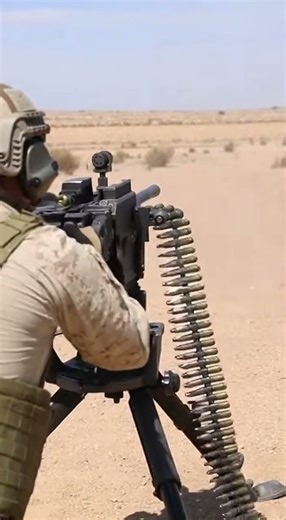 U.S. Military Live Fire: Browning M2 .50 Caliber Machine Gun #military