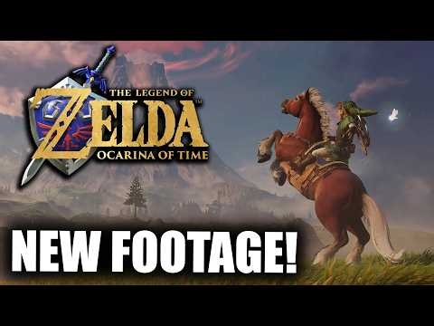 NEW Ocarina of Time Footage Just Dropped + More!